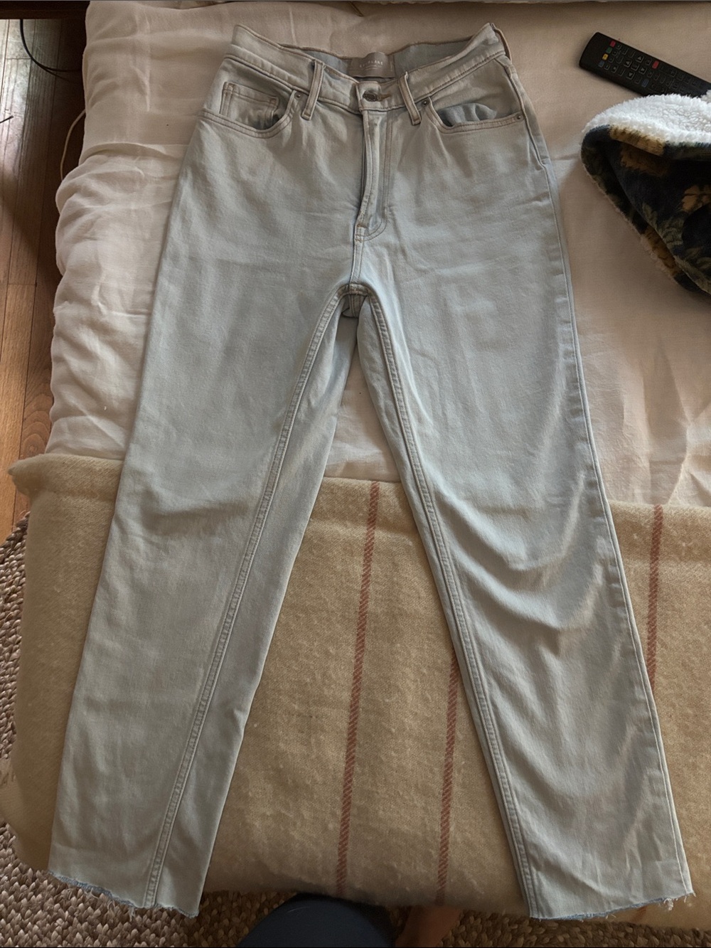 Everlane original cheeky Jean light blue